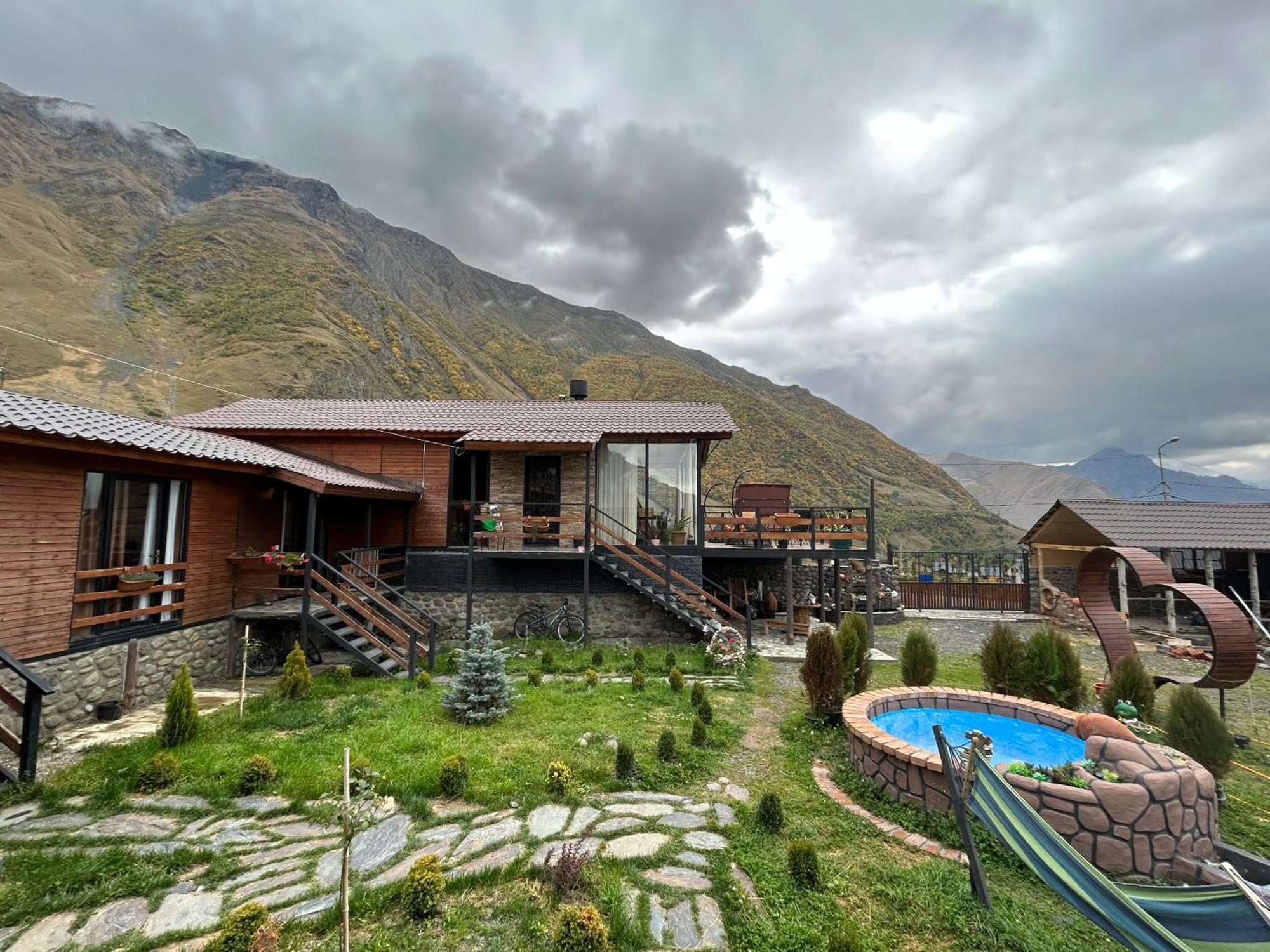 Panorama Cottages Kazbegi Eksteriør bilde