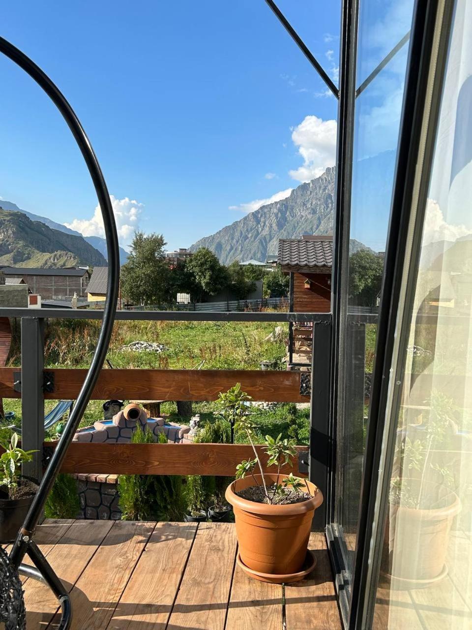 Panorama Cottages Kazbegi Eksteriør bilde